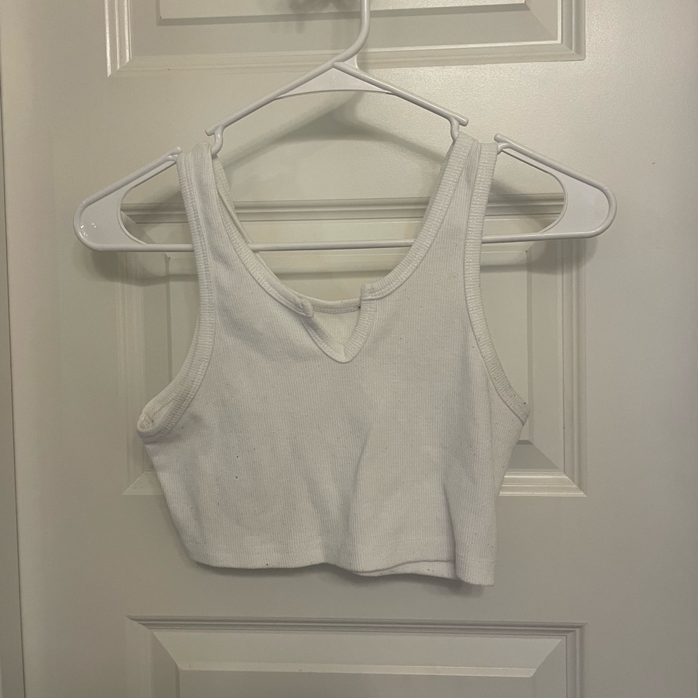 White tank top